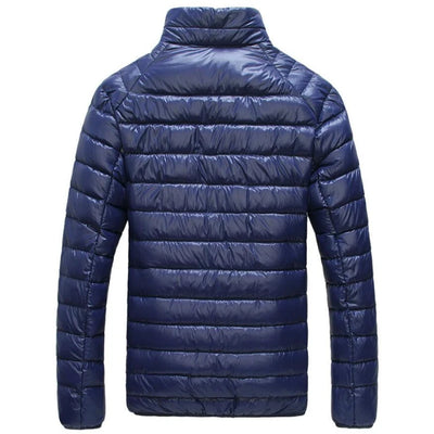 Chaqueta de Plumas Ligera para Hombre con Cuello Tipo Mao - Talla XL - Image 5