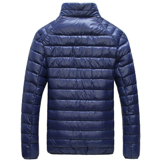 Chaqueta de Plumas Ligera para Hombre con Cuello Tipo Mao - Talla XL - Image 5