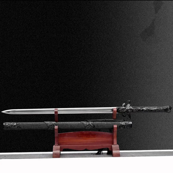 Espada Yuling de Acero Manganeso Alto - Arma de Defensa Personal de Colección