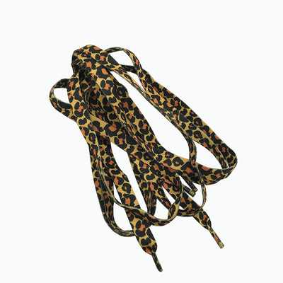 Encaje Leopardo Clásico en Negro y Marrón - Image 10