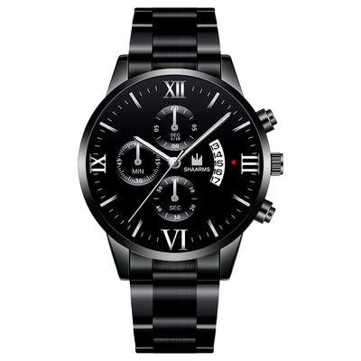 Reloj de Acero Inoxidable para Hombre con Calendario y Movimiento de Cuarzo - Image 16