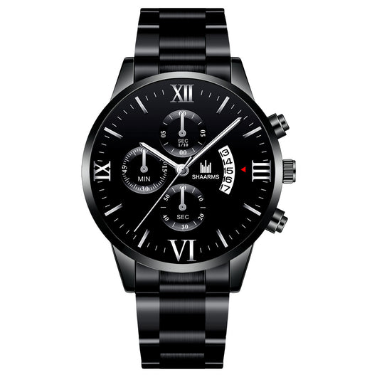 Reloj de Acero Inoxidable para Hombre con Calendario y Movimiento de Cuarzo - Image 16