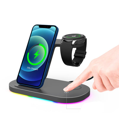 Cargador Inalámbrico 3 en 1 para Smartphone - Image 3