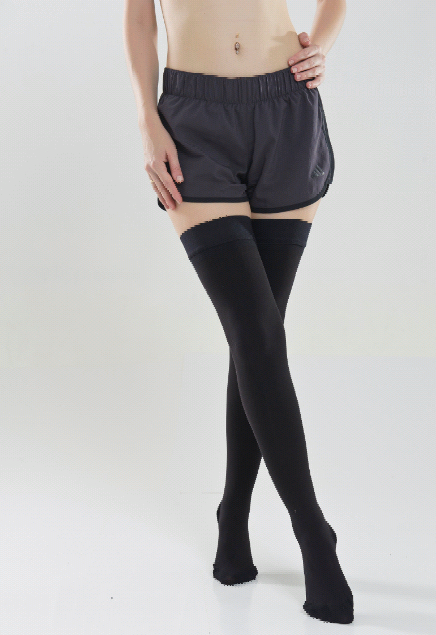 Medias de Compresión Elástica Secuencial con Silicona - Calcetines Largos Terapéuticos - Image 11