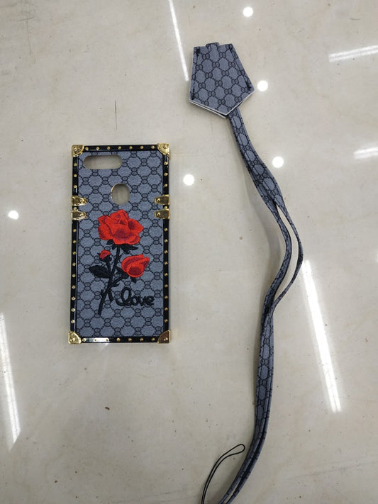 Funda iPhone con Bordado 3D de Rosas