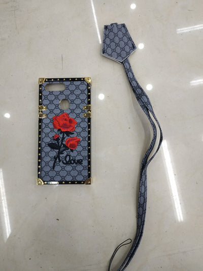 Funda iPhone con Bordado 3D de Rosas
