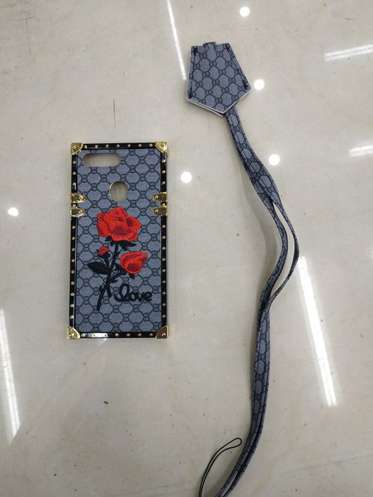 Funda iPhone con Bordado 3D de Rosas