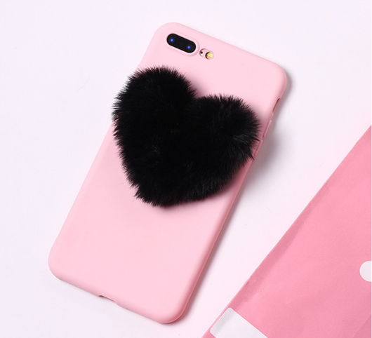 Funda para Celular 3D Corazones Peludos Adorables - Image 14