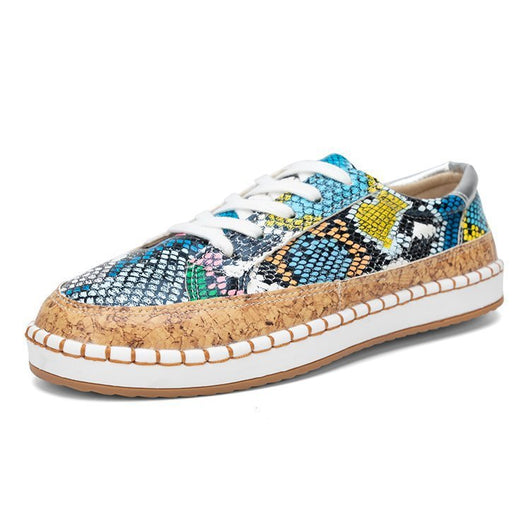 Zapatos Plataforma Estampado Leopardo y Serpiente - Image 5