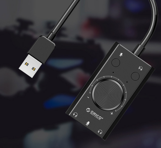 Tarjeta de Sonido USB Multifunción con Almacenamiento - Image 5