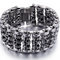 Pulsera de Acero Titanio con Calavera