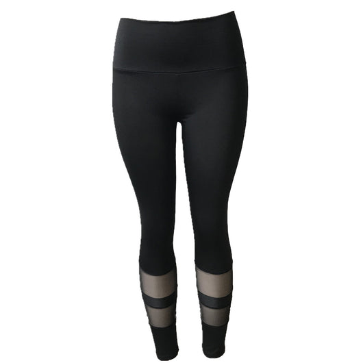 Leggings Deportivos con Malla y Detalle de Anillo en Pantorrilla - Image 4