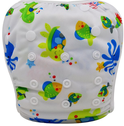 Pañal de Baño Ajustable Impermeable Unisex para Bebé - Image 8