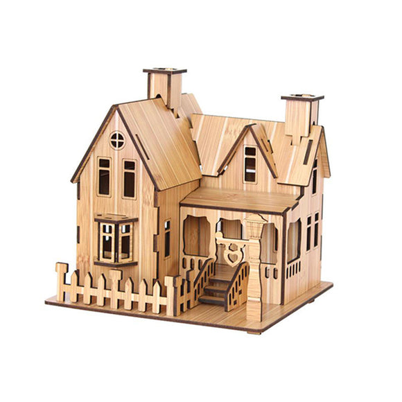 Modelo de Simulación en Madera - Puzzle 3D