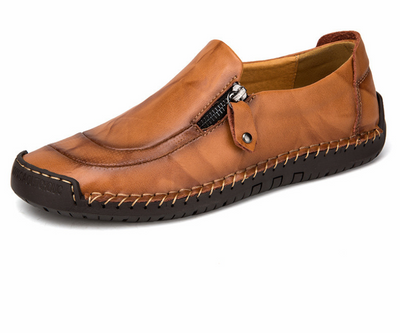Zapatos Casuales de Cuero para Hombre - Mocasines Cómodos de Conducción - Image 5
