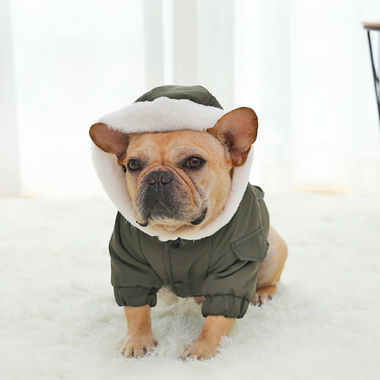 Abrigo Acolchado para Perros - Protección Térmica Invernal