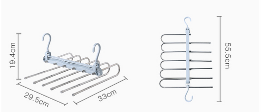 Perchero Plegable Multifuncional para Pantalones - Image 7