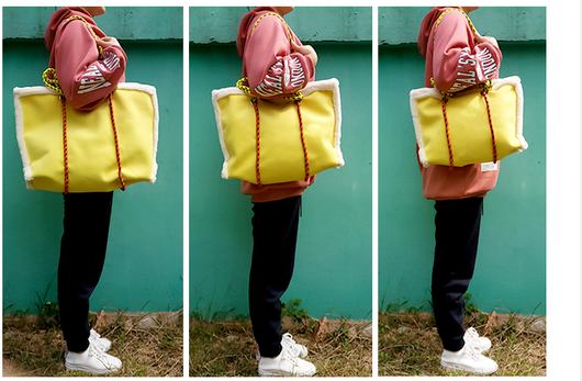 Bolso de Hombro Cuadros Lana de Cordero - Image 11