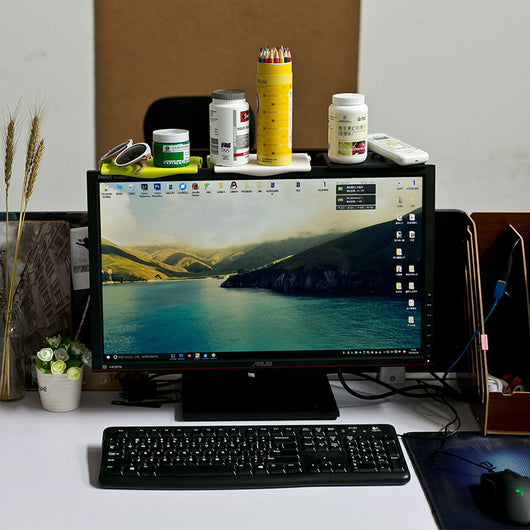 Estante Organizador Multiusos para Pantalla y Almacenamiento - Image 4