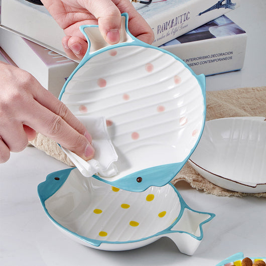 Plato Comedero para Gatos Diseño Pez Cerámica - Image 18