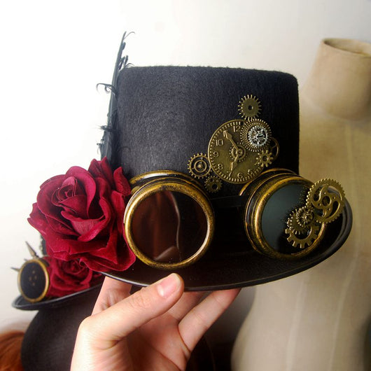 Sombrero de Copa Aristocrático Steampunk