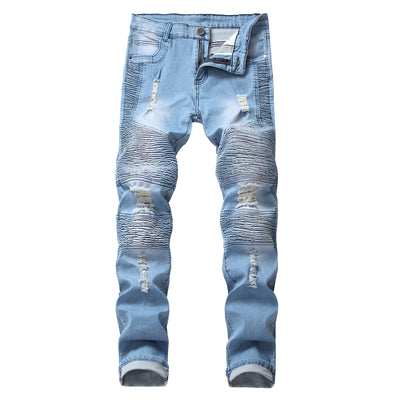 Pantalones con Textura Arrugada - Image 9
