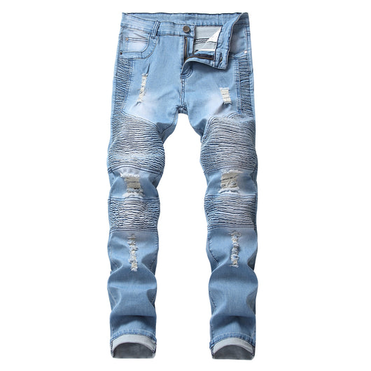 Pantalones con Textura Arrugada - Image 9
