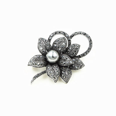 Broche Moño de Perlas de Cristal para Dama - Image 5
