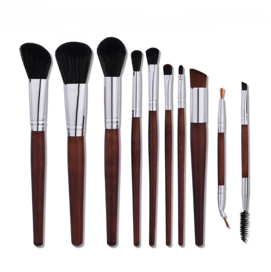 Set de 10 Brochas de Maquillaje Profesional