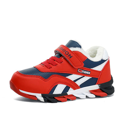 Zapatillas Deportivas Infantiles de Algodón con Pegatinas Mágicas - Image 11