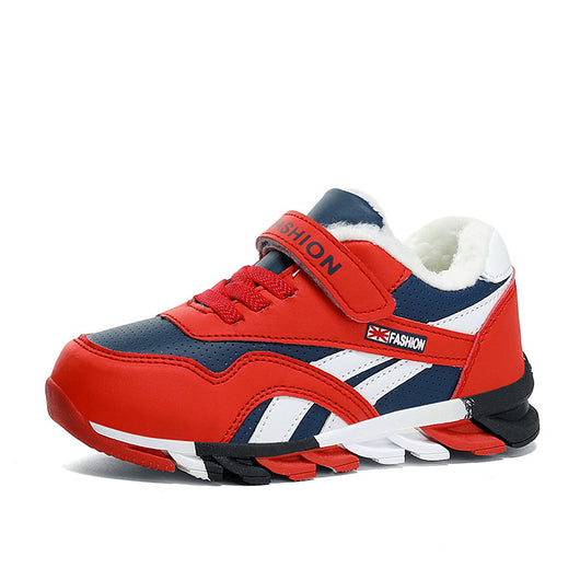Zapatillas Deportivas Infantiles de Algodón con Pegatinas Mágicas - Image 11