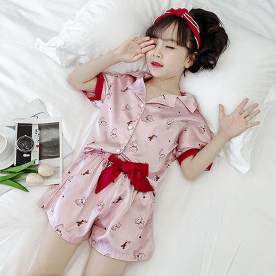 Pijama Infantil Estampado de Verano para Niñas - Image 13