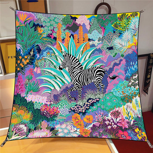 Pañuelo Tropical Versátil para Viajes - Protección Solar y Estilo - Image 12