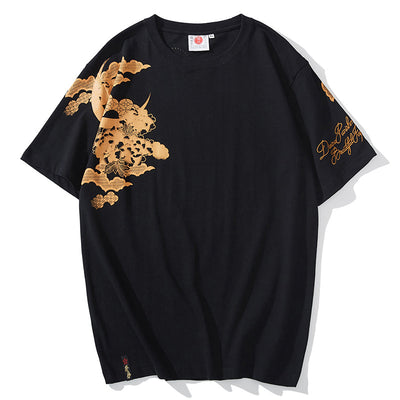 Cardigan Estilo Chino con Estampado Ukiyo-e - Image 14