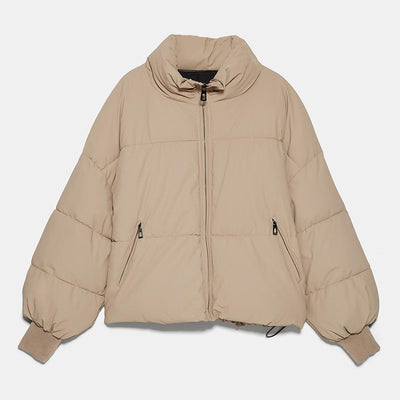 Chaqueta Suelta de Algodón con Temperamento para Mujer - Image 3