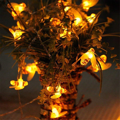 Luces solares decorativas con forma de abeja - Image 4