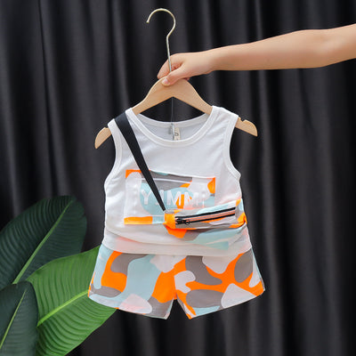 Conjunto de Chaleco y Pantalón para Niño - Estilo Verano - Image 4