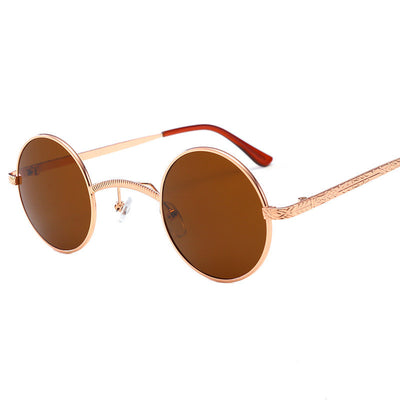 Gafas de Sol Steampunk Redondas Protección Senior - Image 6