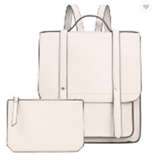 Bolso de Cuero Suave Bandolera Color Sólido - Image 7