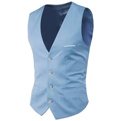 Chaleco de Traje Coreano Elegante para Hombre - Image 13