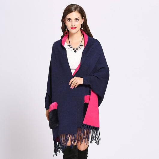 Capa Tejida para Mujer