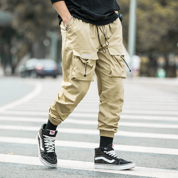 Pantalones con Cintura Ajustable y Diseño Texturizado