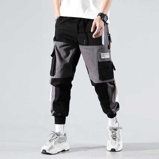 Pantalones con Tirantes de Contraste para Niños - Image 3
