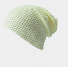 Gorra Rayada Cálida Unisex - Colores Sólidos - Image 3