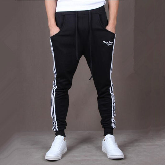 Pantalones casuales estudiantiles con tres barras laterales - Image 9