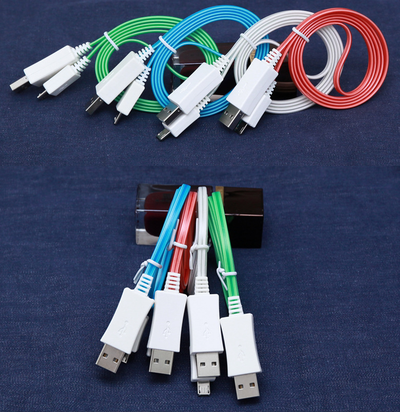Cable USB Android Inteligente con Luz LED Luminiscente - Image 4