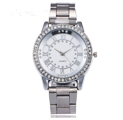 Reloj de Oro Rosado Vansvar Lujo para Mujer con Cristales Rhinestone - Image 7