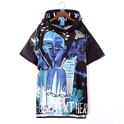 Falda Camiseta Hip-hop Personalizada Talla Grande - Image 12