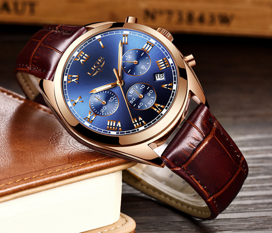 Reloj Deportivo Deportivo de Acero Inoxidable con Esfera Grande Estilo Europeo - Image 7