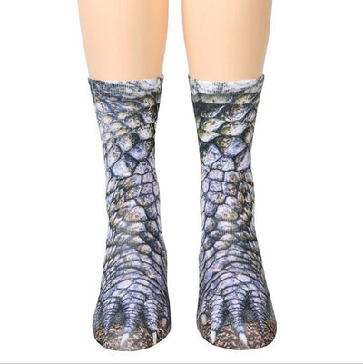 Calcetines Largos Unisex con Diseño de Garras de Gato 3D - Image 11